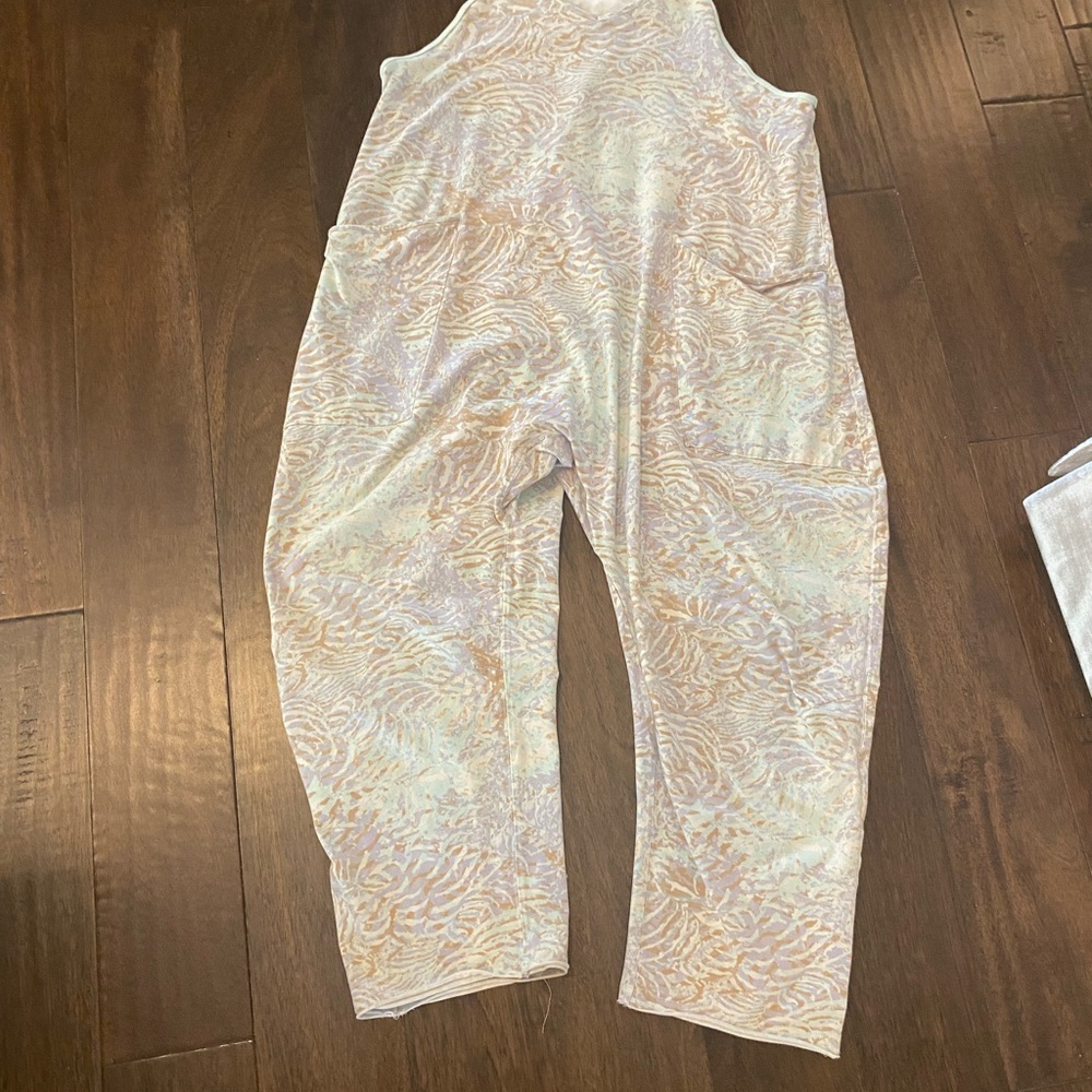 FP Movement by Free People Pastel Patterned Jumpsuit